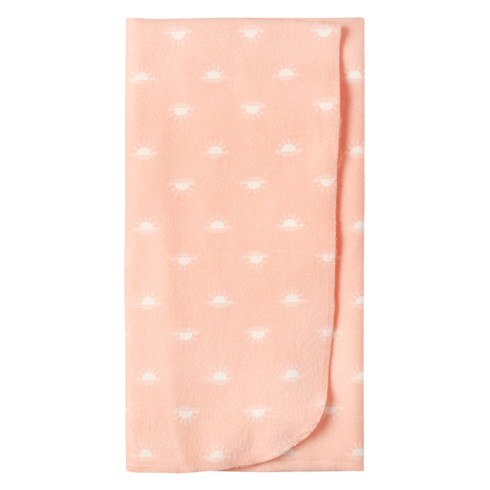 Modern Moments by Gerber 5-Pack Baby Girls Pink Flannel Blankets, additional view 3