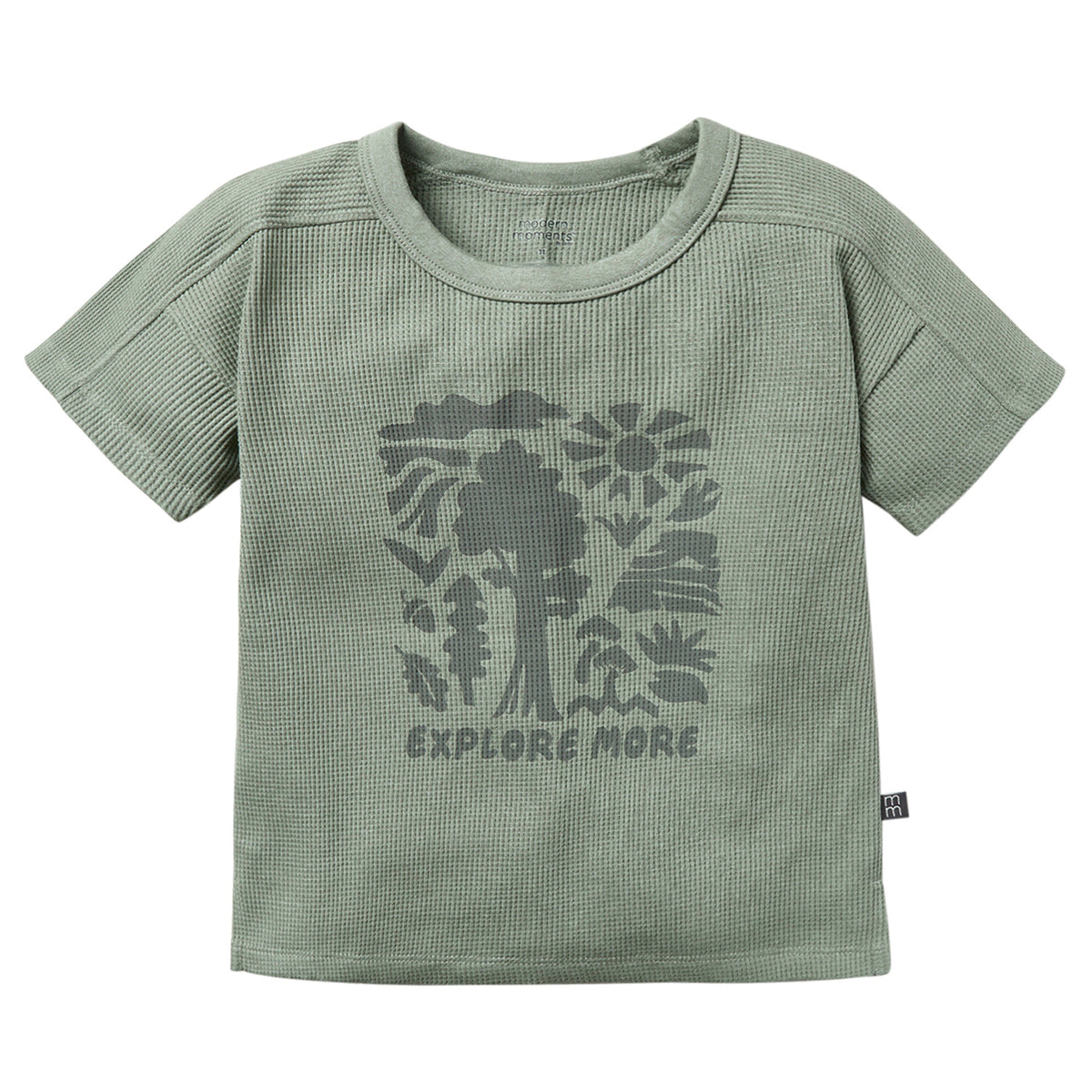 Infant & Toddler Boys Medium Green Box Shirt
