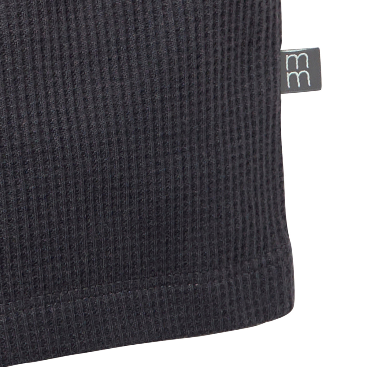Infant & Toddler Boys Dark Grey Box Shirt, close-up detail 4