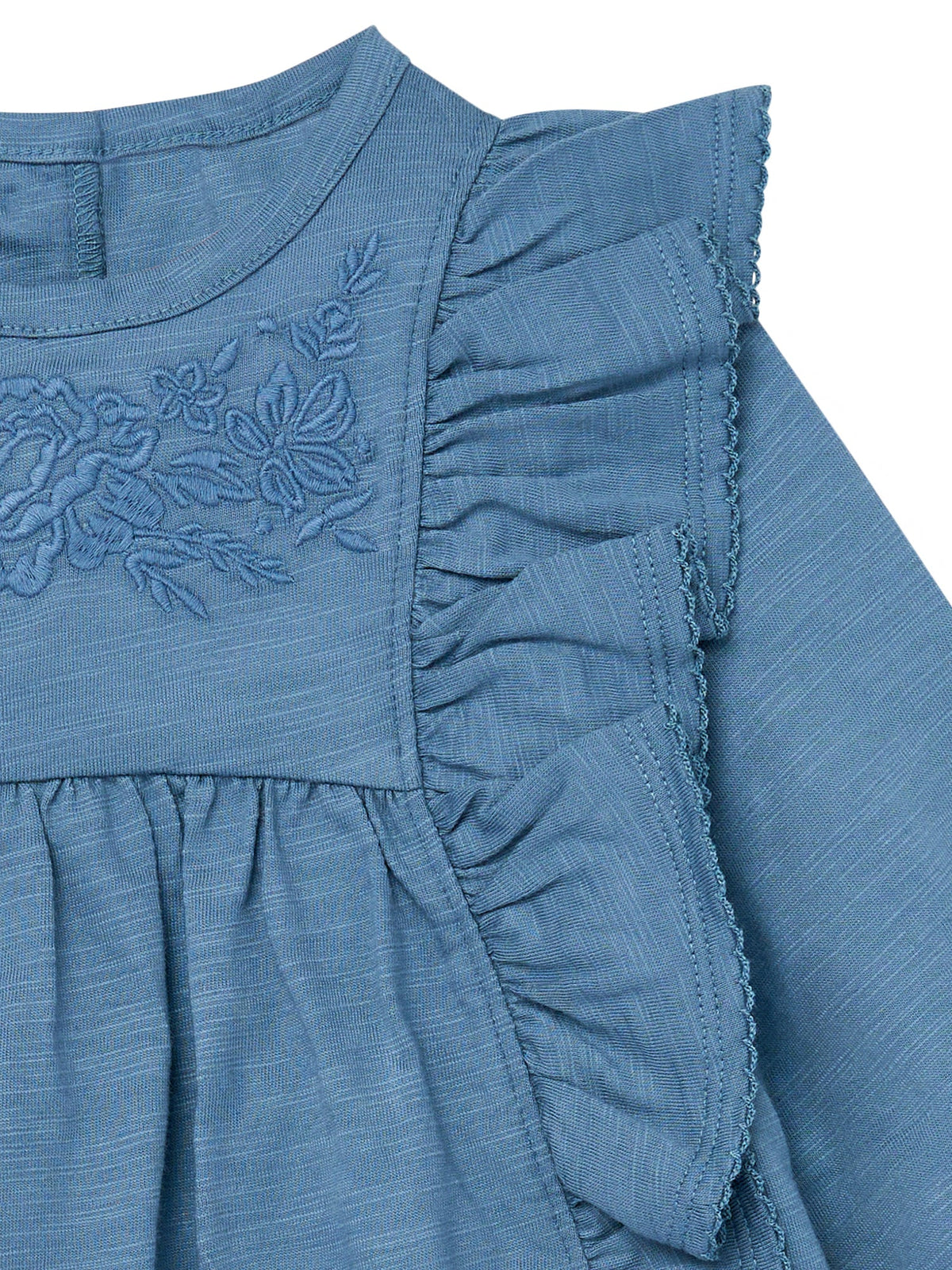 Infant & Toddler Girls Blue Mirage Dress-Gerber Childrenswear Wholesale
