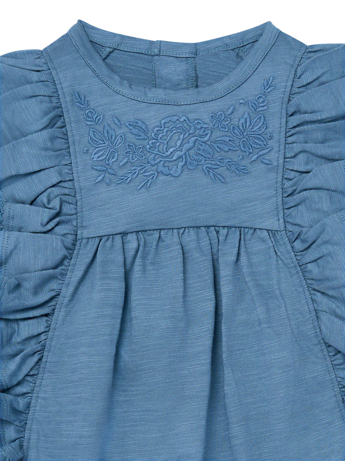 Infant & Toddler Girls Blue Mirage Dress-Gerber Childrenswear Wholesale