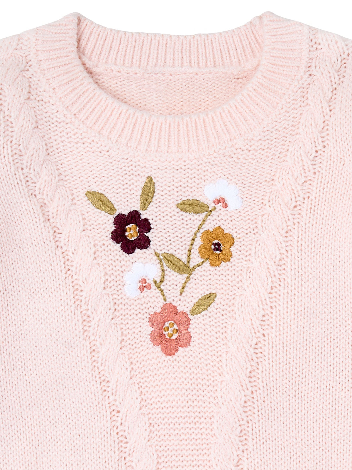Infant & Toddler Girls Blush Sweater-Gerber Childrenswear Wholesale