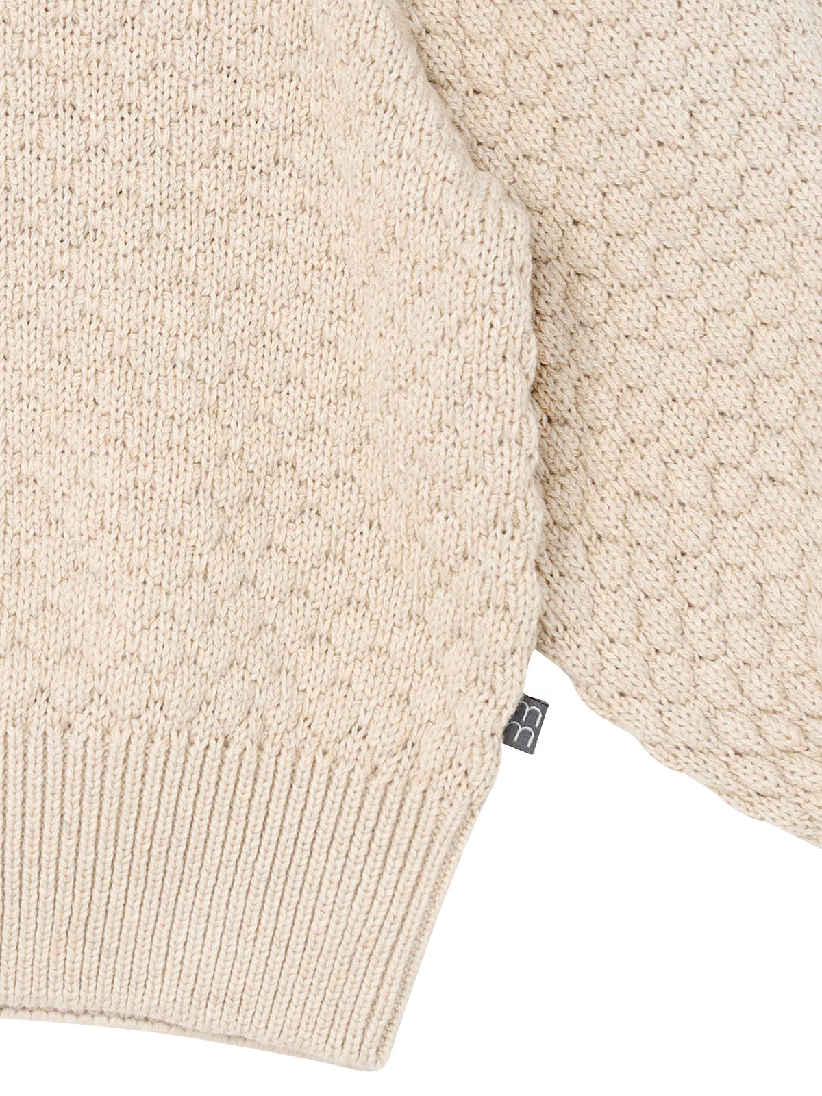 Infant & Toddler Girls Oatmeal Heather Puff Sleeve Sweater-Gerber Childrenswear Wholesale