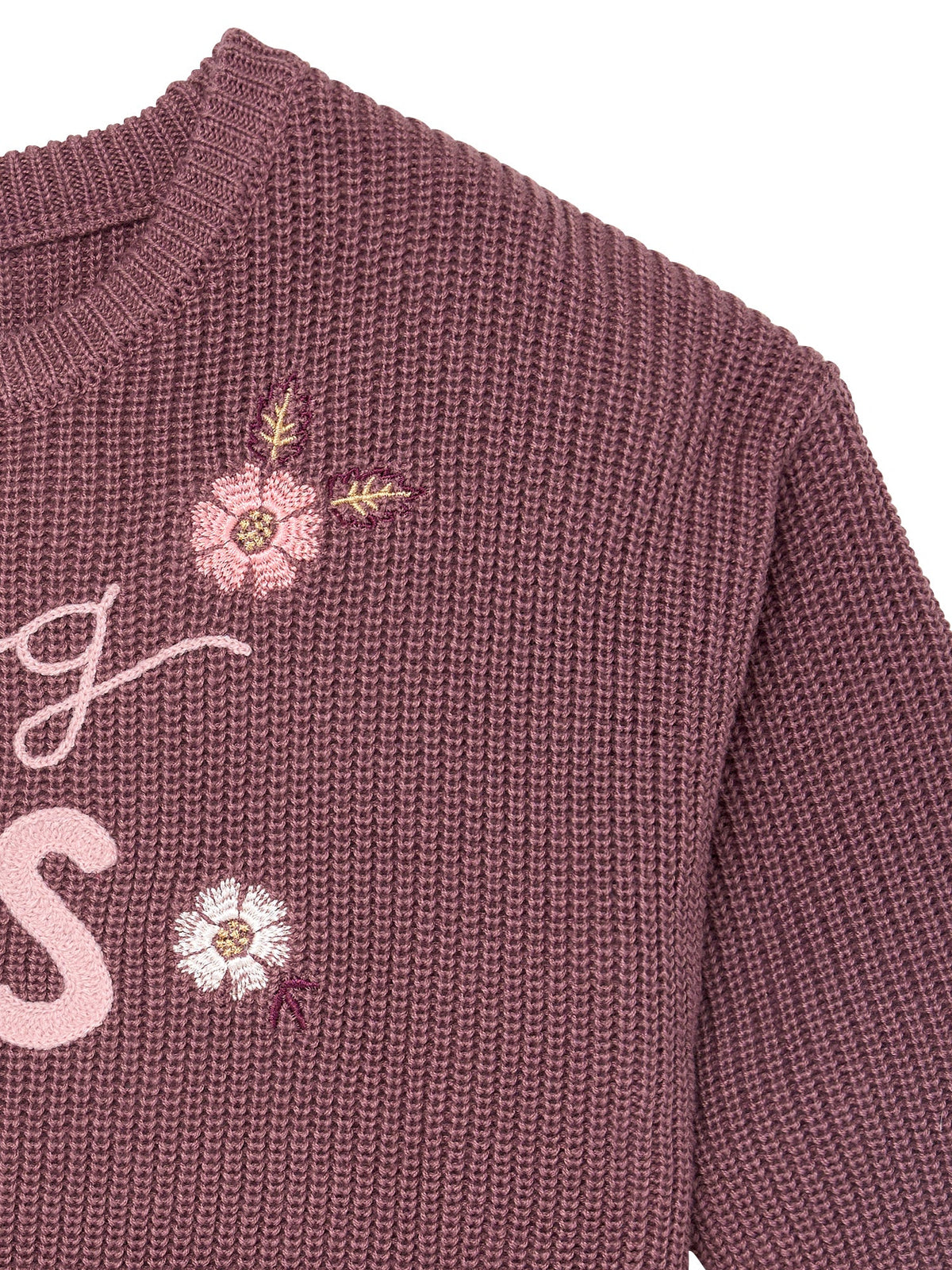 Infant & Toddler Girls Rose Taupe Sibiling Sweater-Gerber Childrenswear Wholesale