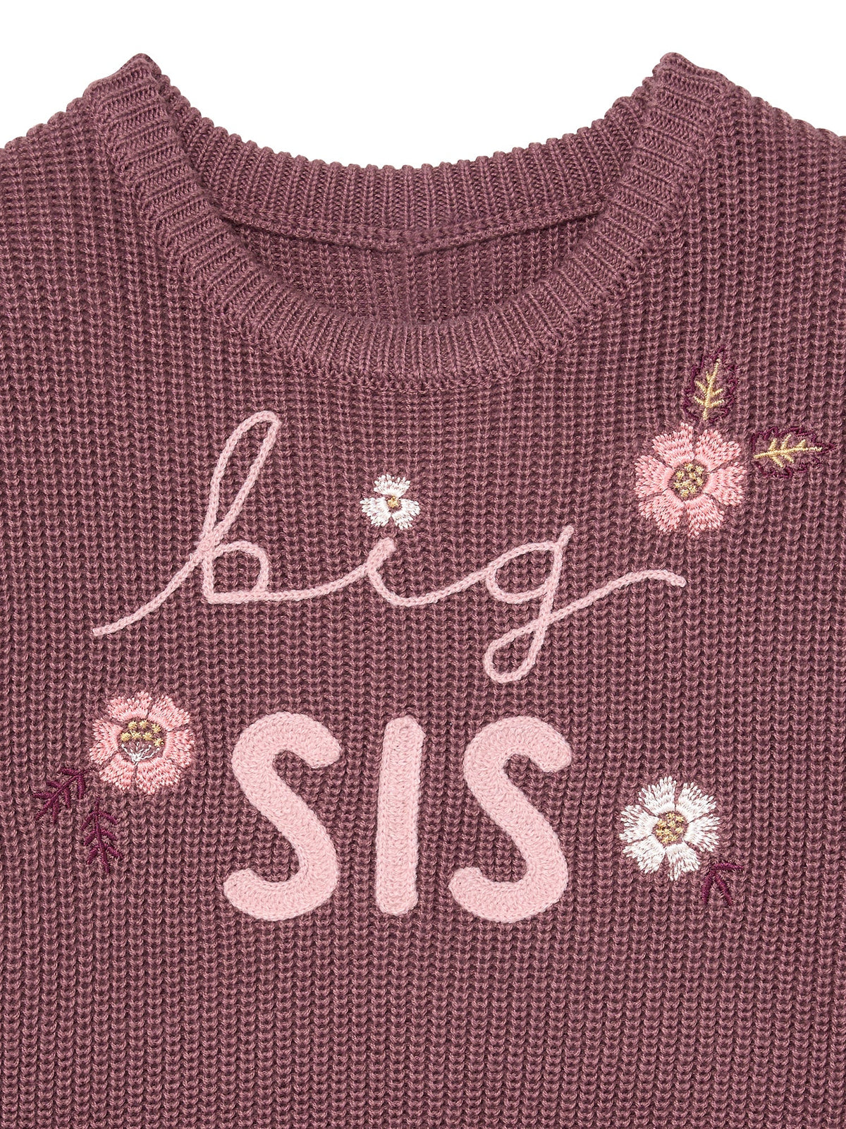 Infant & Toddler Girls Rose Taupe Sibiling Sweater-Gerber Childrenswear Wholesale