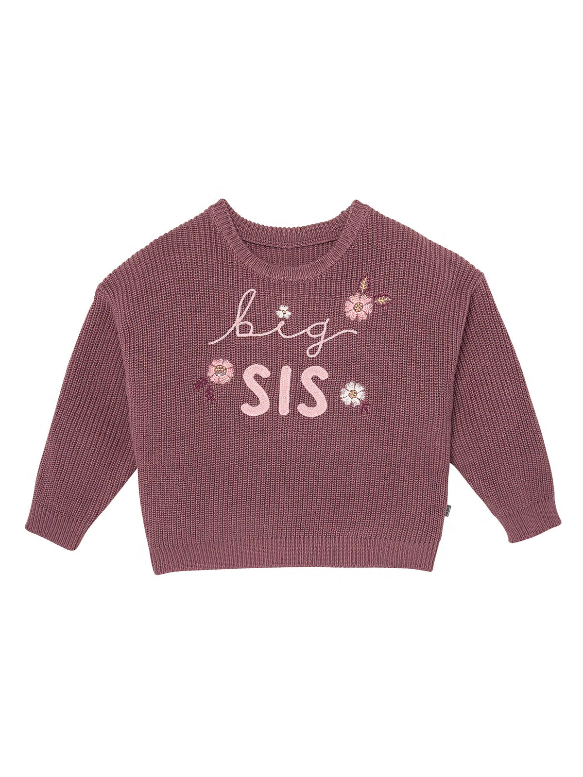 Infant & Toddler Girls Rose Taupe Sibiling Sweater-Gerber Childrenswear Wholesale