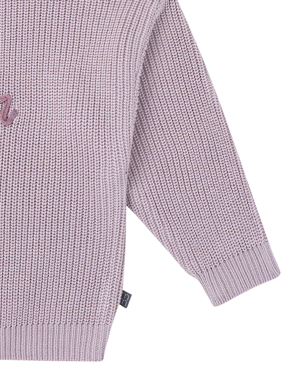 Infant & Toddler Girls Light Purple Embroidered Sweater-Gerber Childrenswear Wholesale