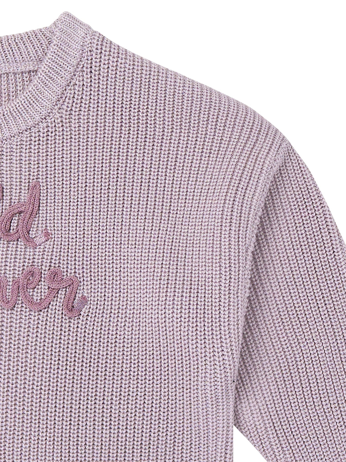 Infant & Toddler Girls Light Purple Embroidered Sweater-Gerber Childrenswear Wholesale