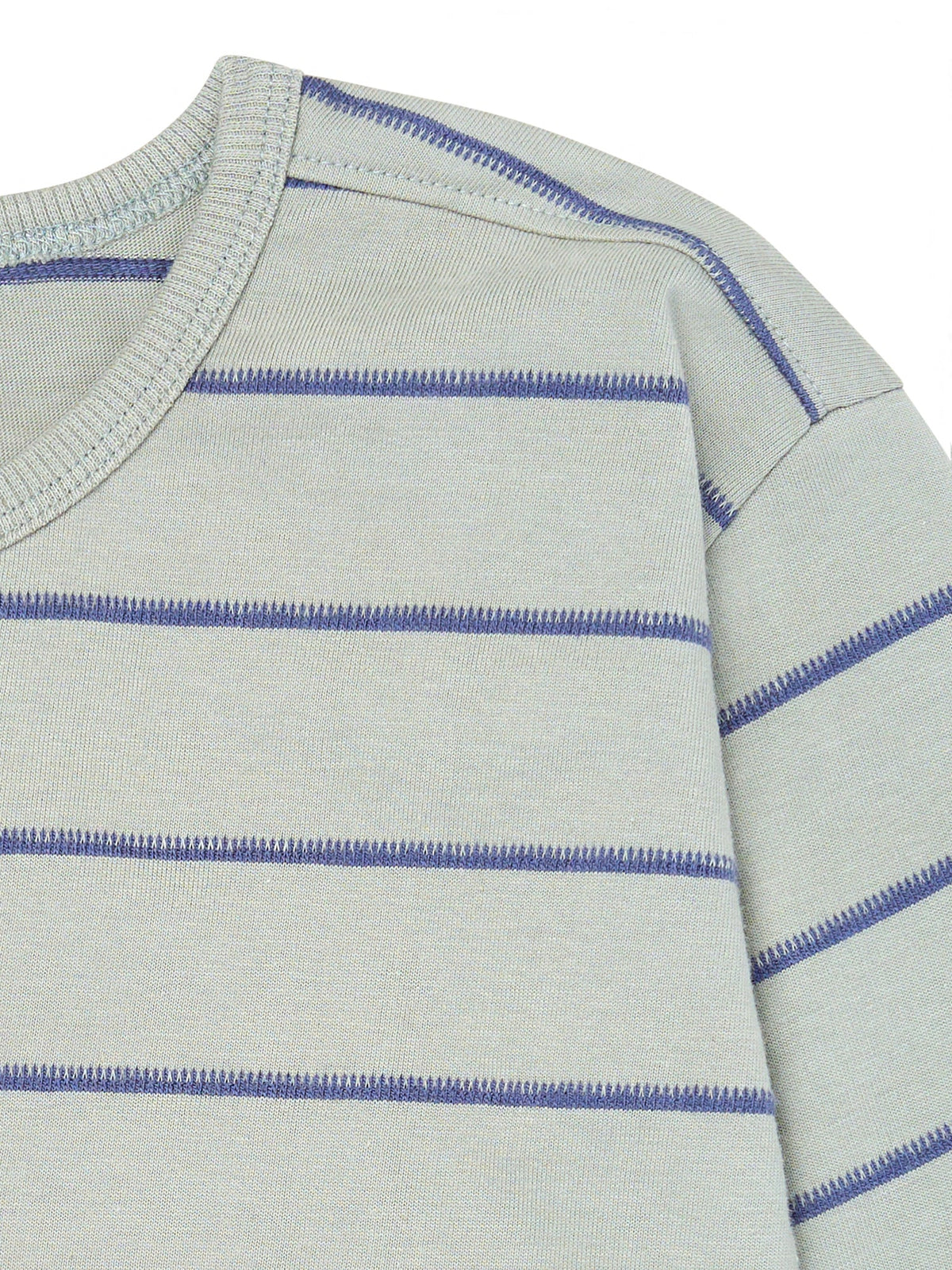 Infant & Toddler Boys Light Gray Drop Shoulder Henley T-Shirt-Gerber Childrenswear Wholesale