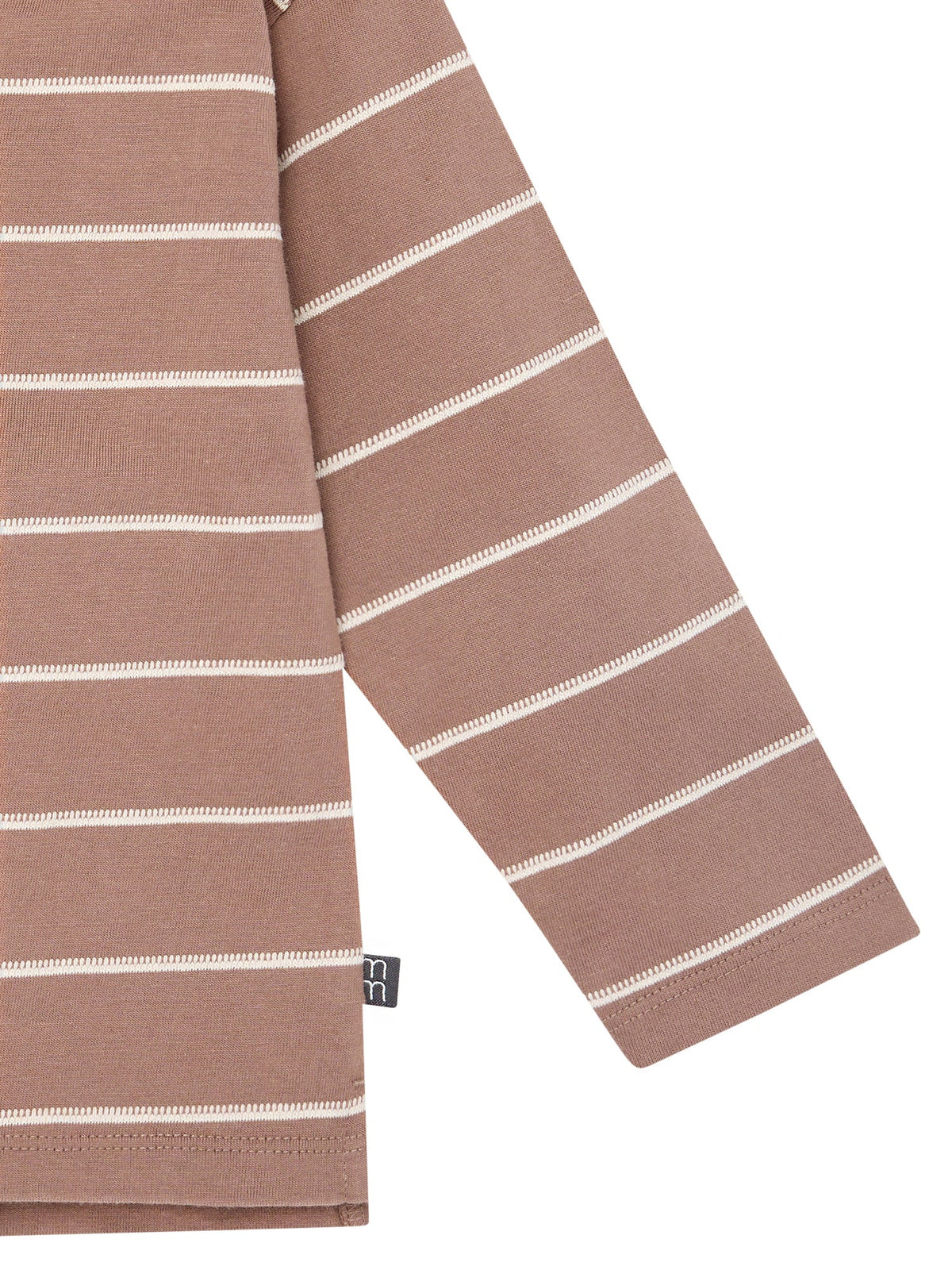 Infant & Toddler Boys Brown Drop Shoulder Henley T-Shirt-Gerber Childrenswear Wholesale