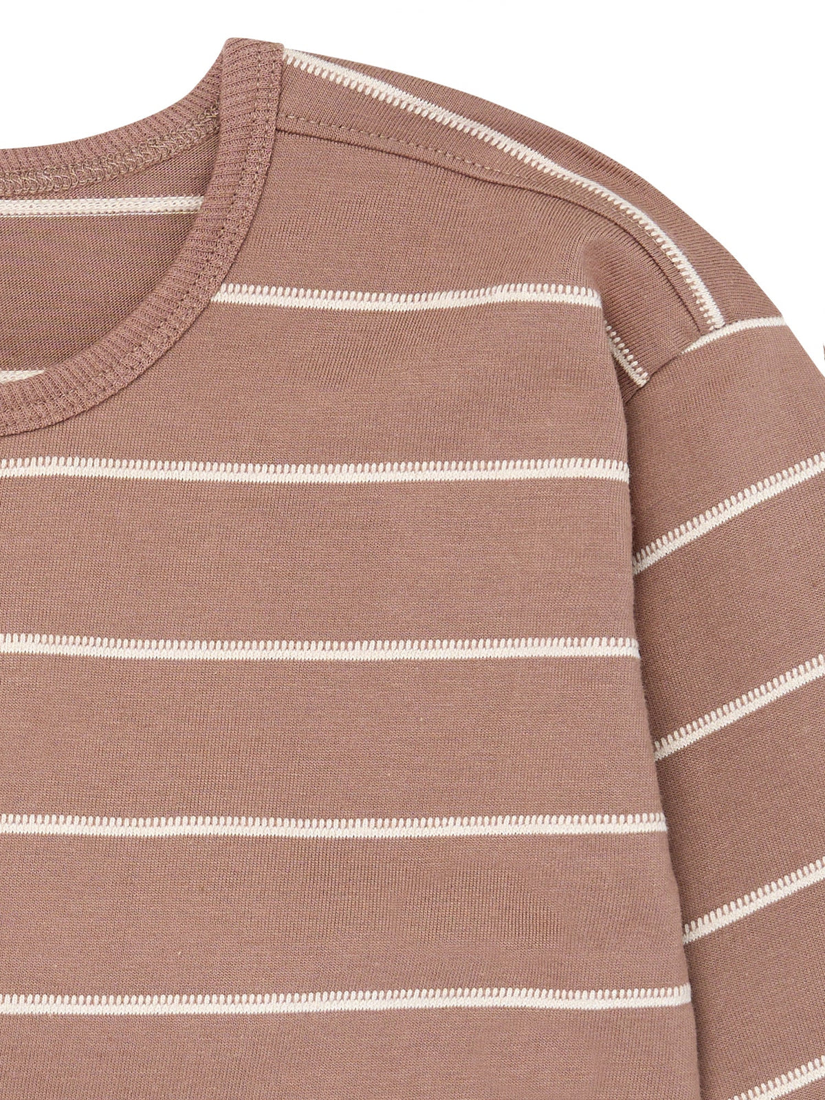 Infant & Toddler Boys Brown Drop Shoulder Henley T-Shirt-Gerber Childrenswear Wholesale