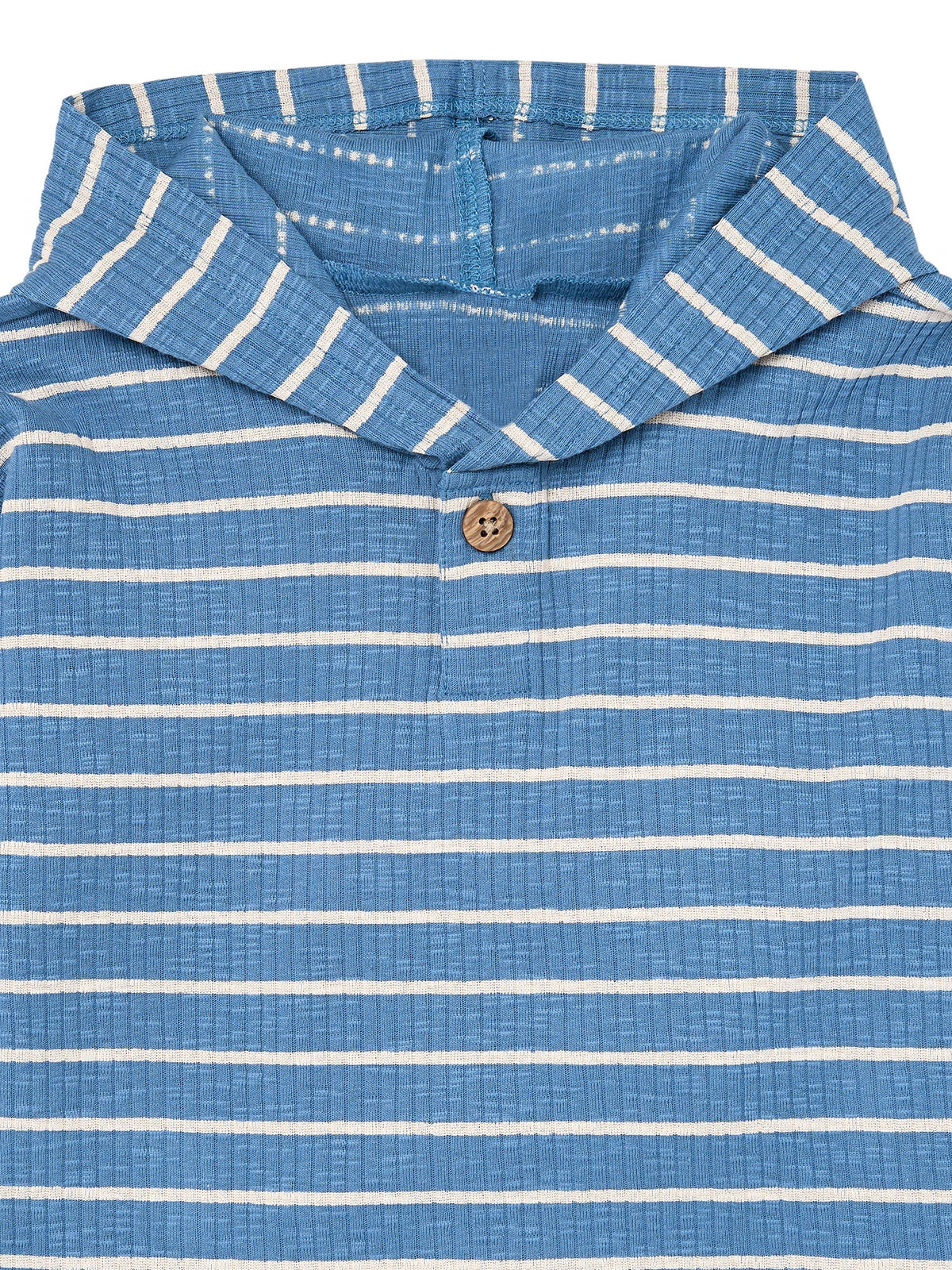 Infant & Toddler Boys Blue Hooded T-Shirt-Gerber Childrenswear Wholesale