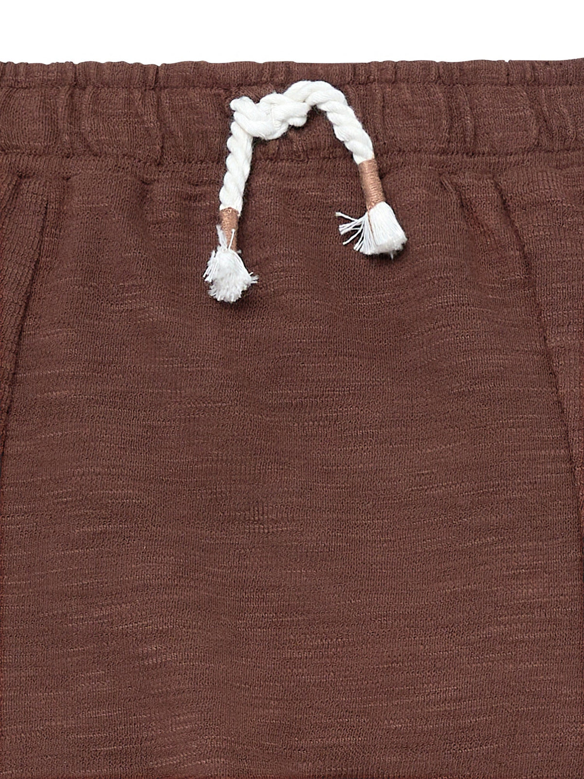 Infantt & Toddler Boys Brown Jogger Pants-Gerber Childrenswear Wholesale