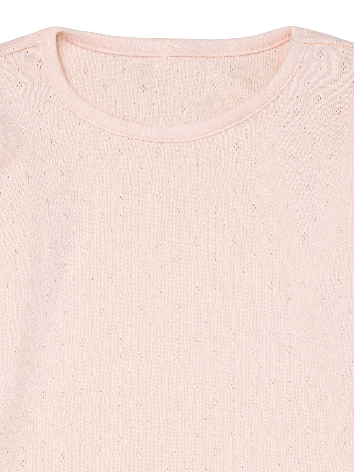 Infant & Toddler Girls Peach Blush Ruffle Hem Top-Gerber Childrenswear Wholesale