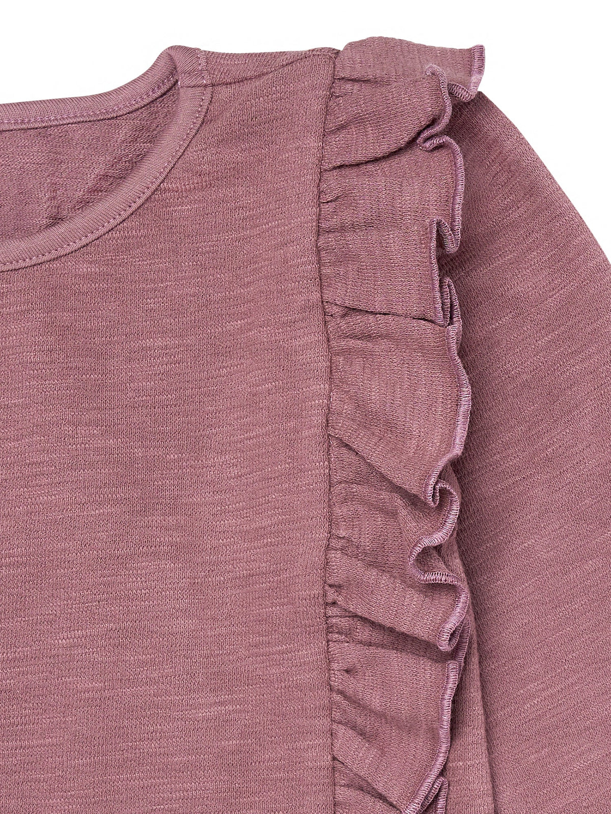 Infant & Toddler Girls Rose Ruffle Crop Top-Gerber Childrenswear Wholesale