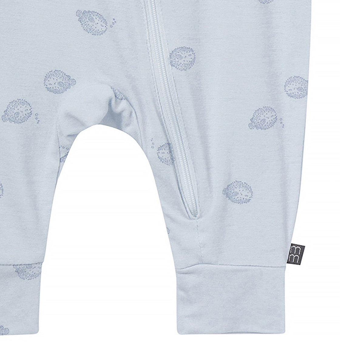 Baby Boys Arctic Blowfish Romper, close-up detail 2