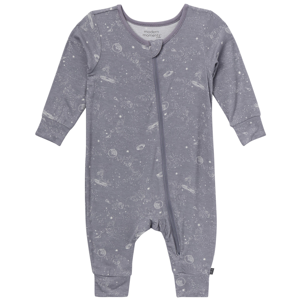 Baby Boys Silver Milkyway Romper