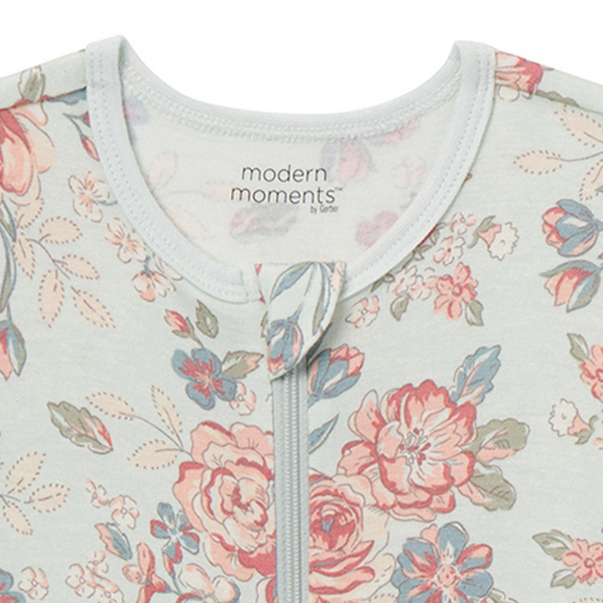 Baby Girls Sky Blossom Sleep 'N Play, close-up detail 1
