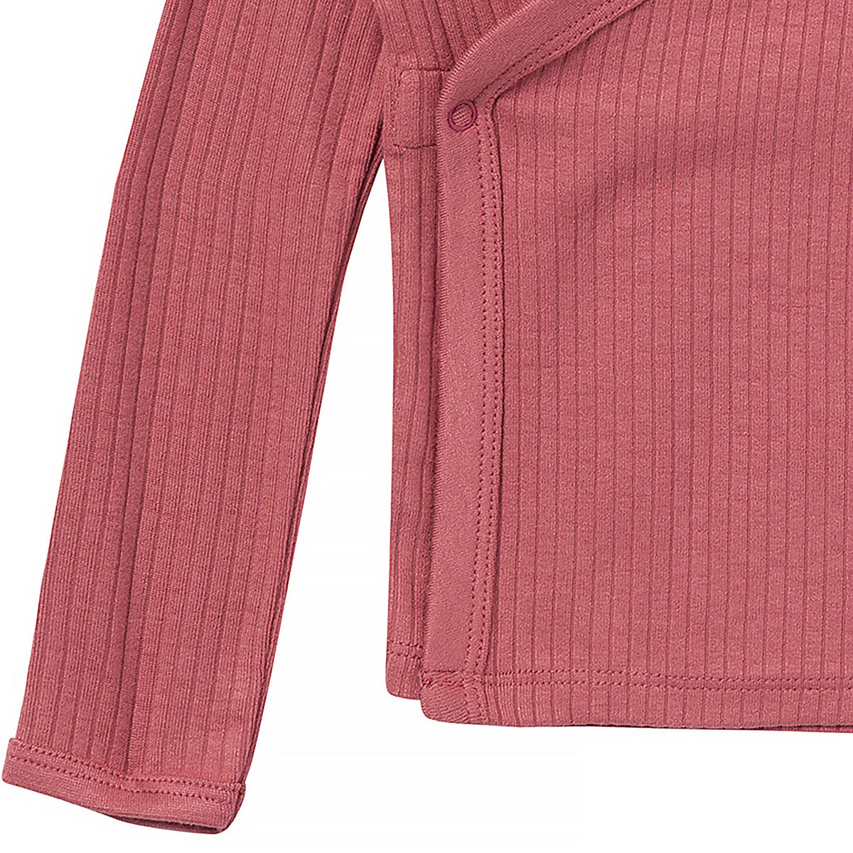 2-Piece Baby Girls Dark Rose Take Me Home Set, close-up detail 1