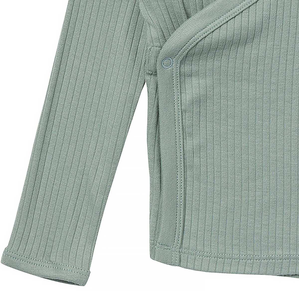 2-Piece Baby Neutral Teal Take Me Home Set, close-up detail 1