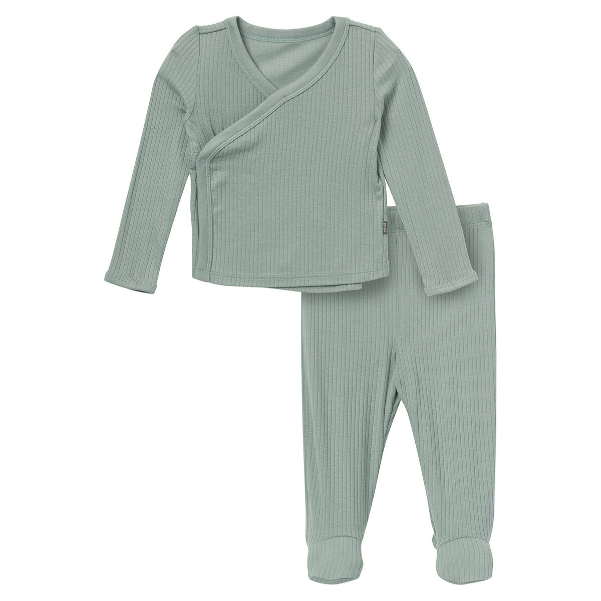 2-Piece Baby Neutral Teal Take Me Home Set