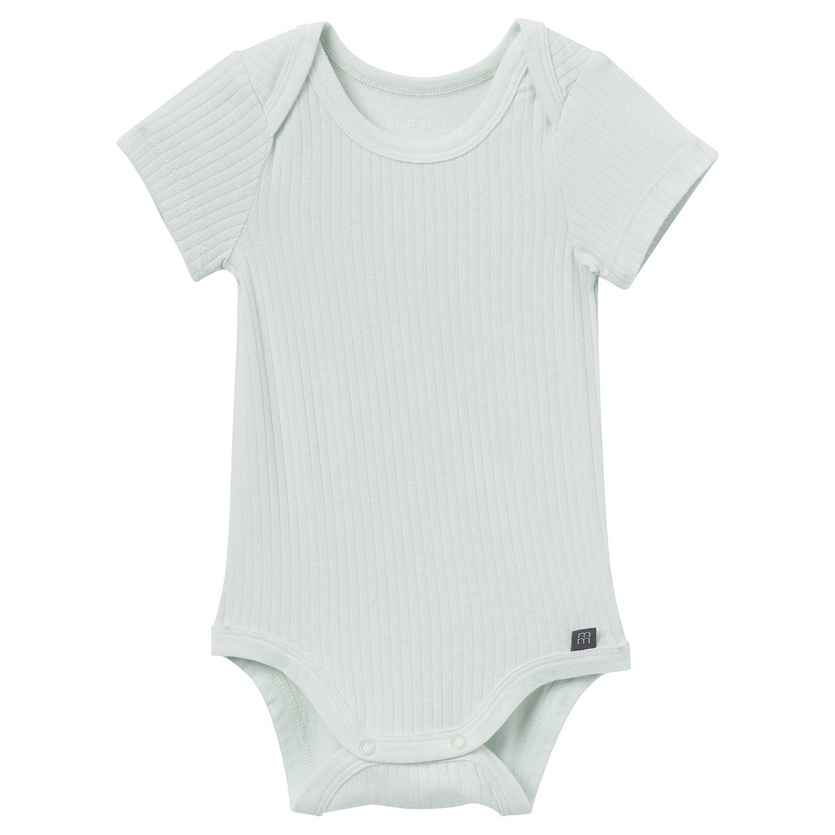 2-Pack Baby Boys Teal Snails Bodysuits, additional view 2