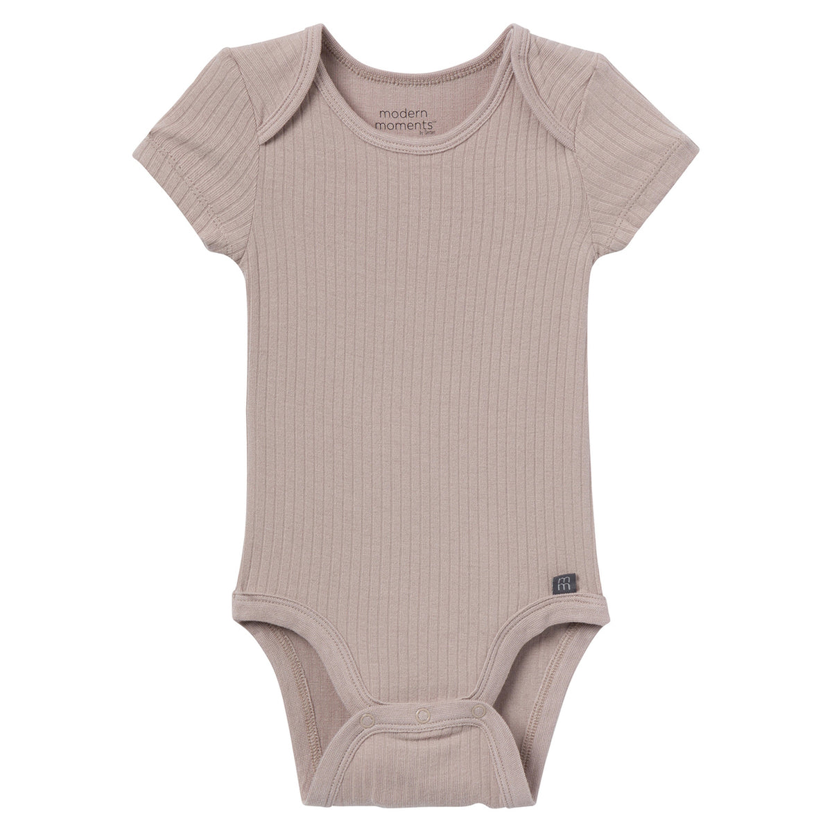 2-Pack Baby Neutral Ivory French Breakfast Bodysuits, additional view 2