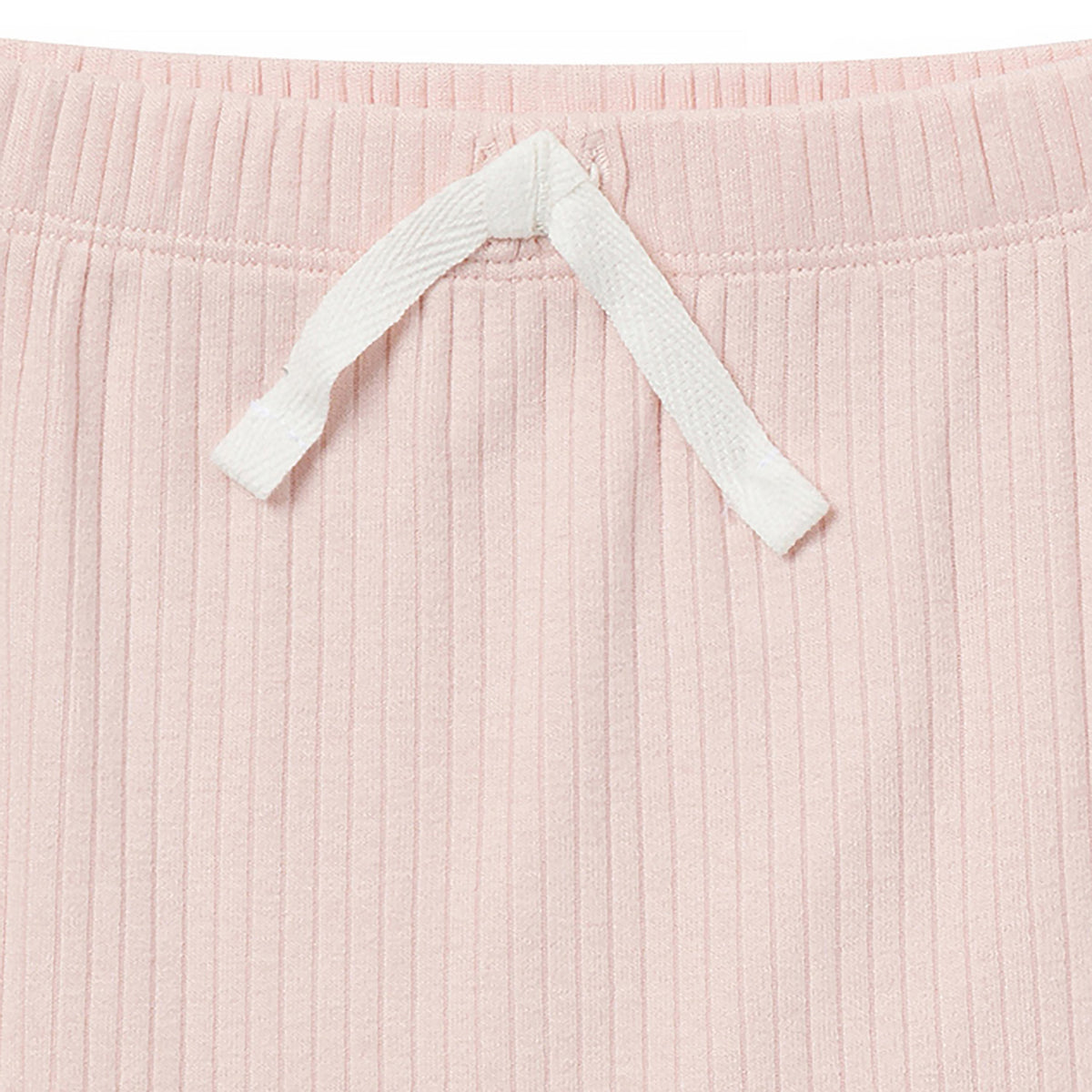 2-Pack Baby Girls Peach Pants, close-up detail 1