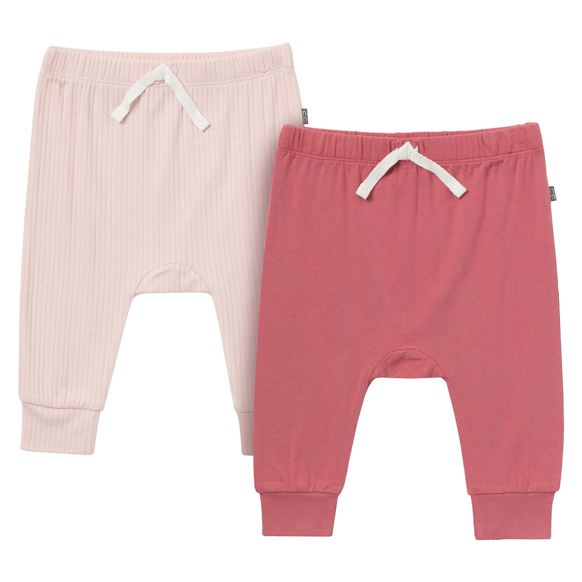 2-Pack Baby Girls Peach Pants