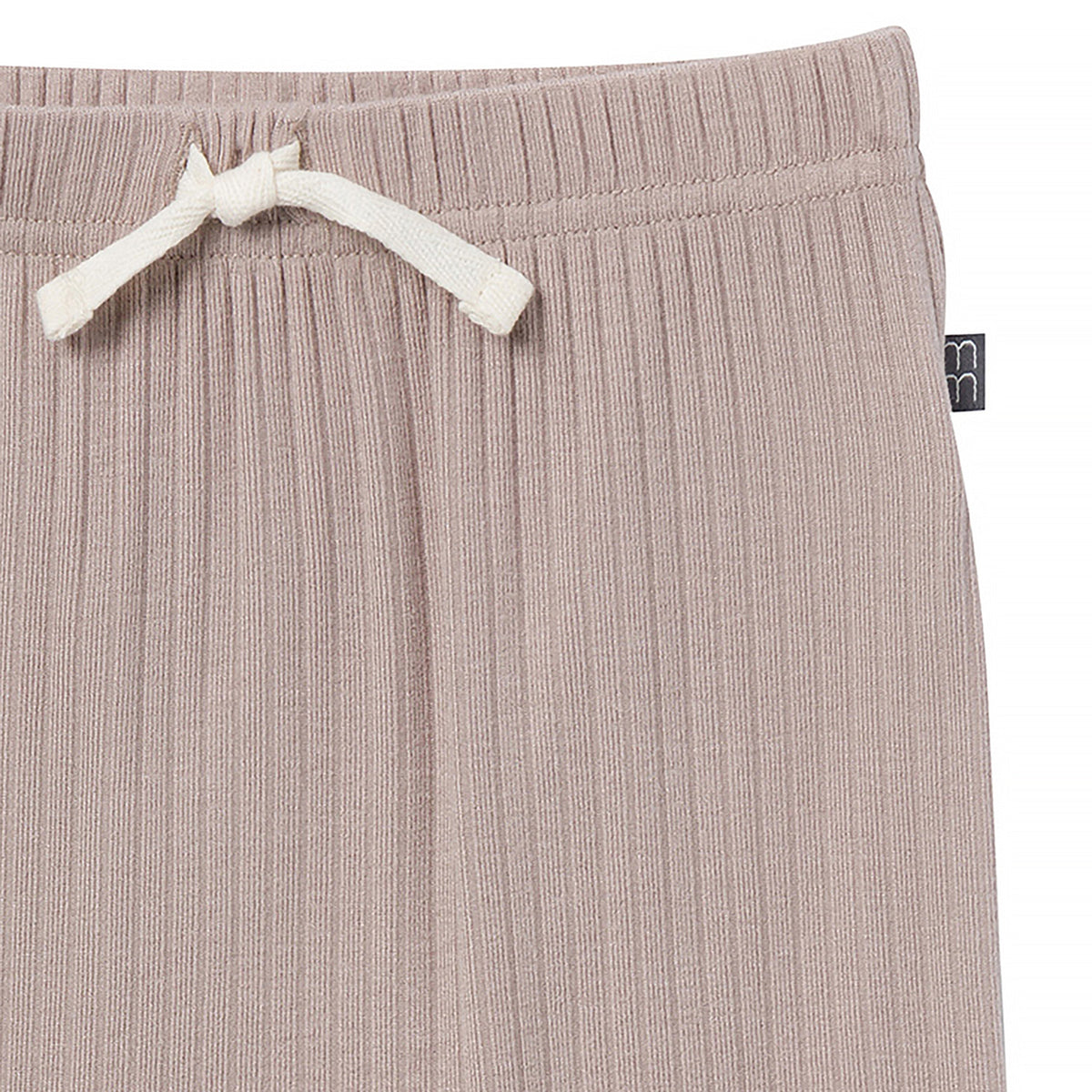 2-Pack Baby Girls Taupe Pants, close-up detail 3
