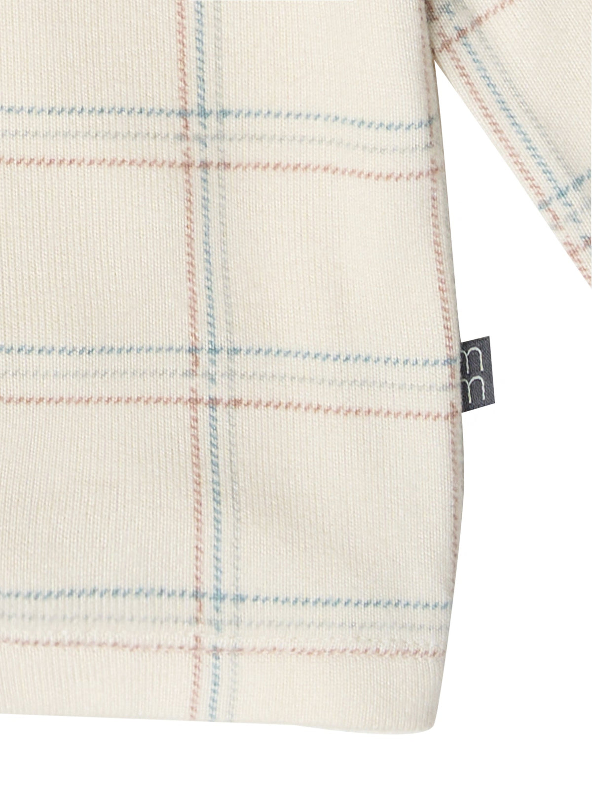Baby Boys Gray Plaid Long Sleeve Hooded Top-Gerber Childrenswear Wholesale