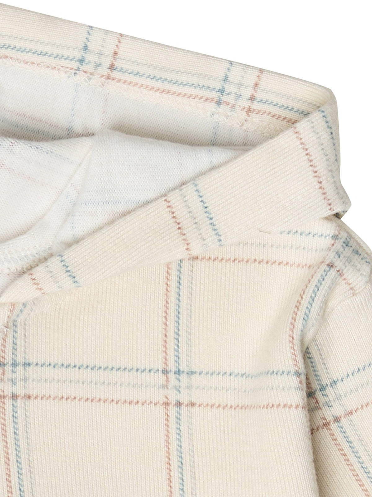 Baby Boys Gray Plaid Long Sleeve Hooded Top-Gerber Childrenswear Wholesale
