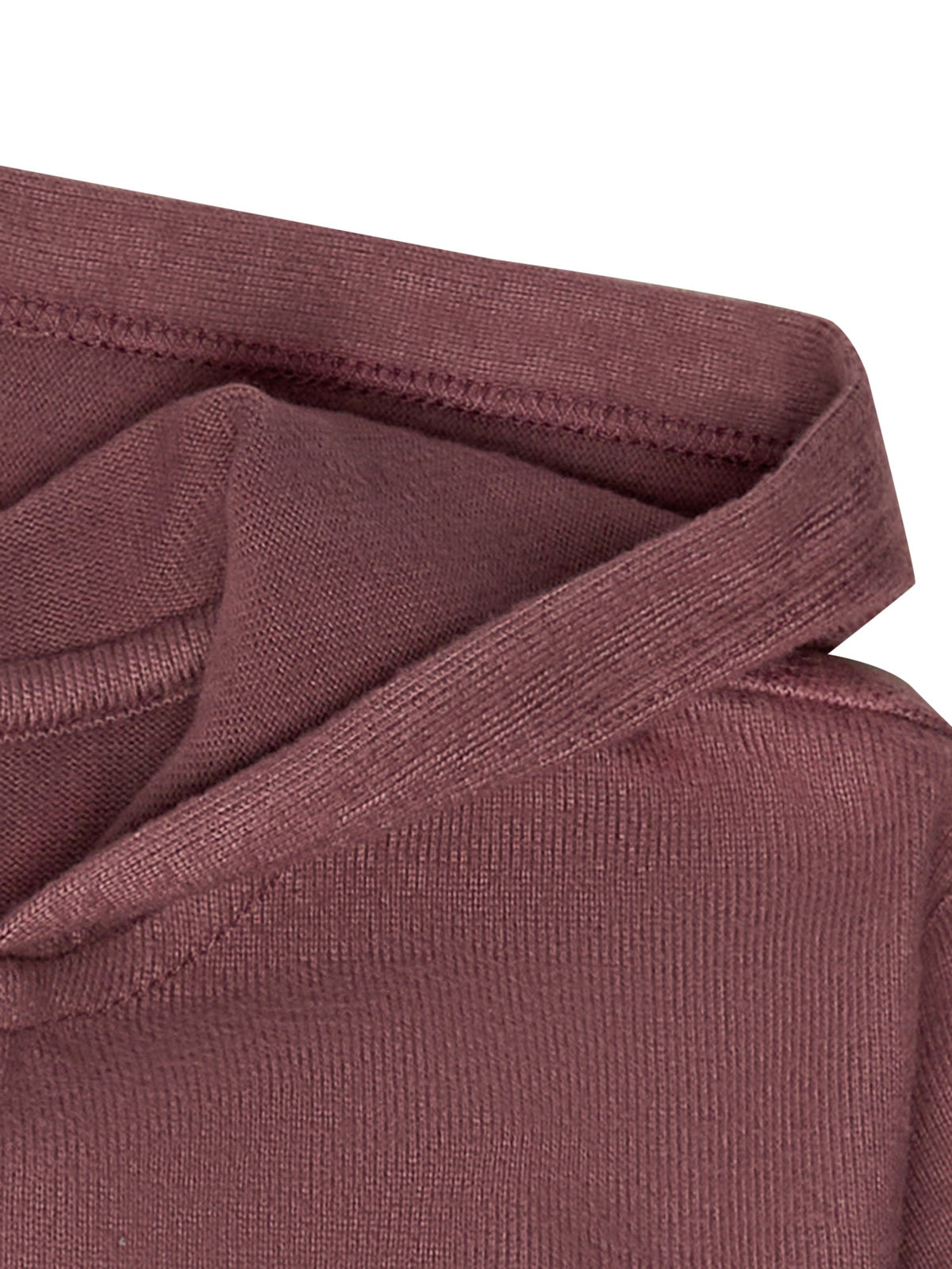 Baby Girls Rose Taupe Long Sleeve Hooded Top-Gerber Childrenswear Wholesale