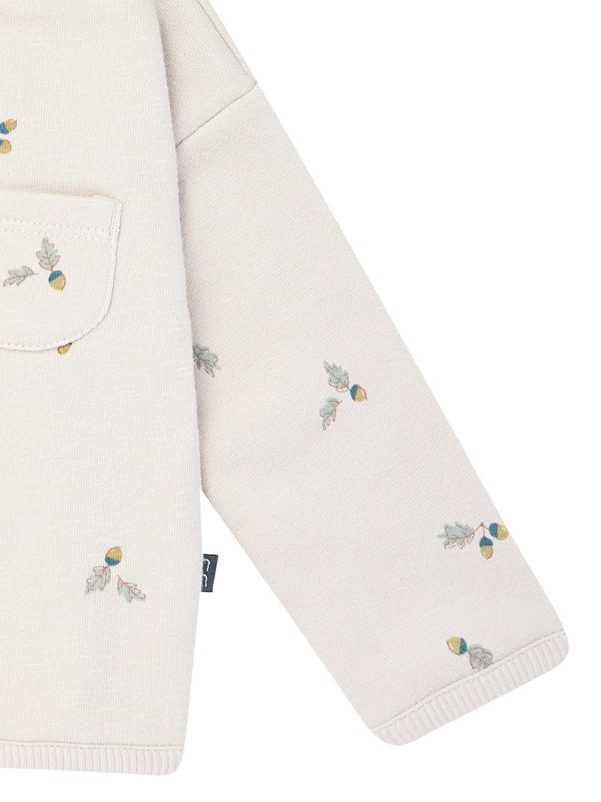Baby Boys Cozy Gray Long Sleeve Drop Shoulder Top-Gerber Childrenswear Wholesale