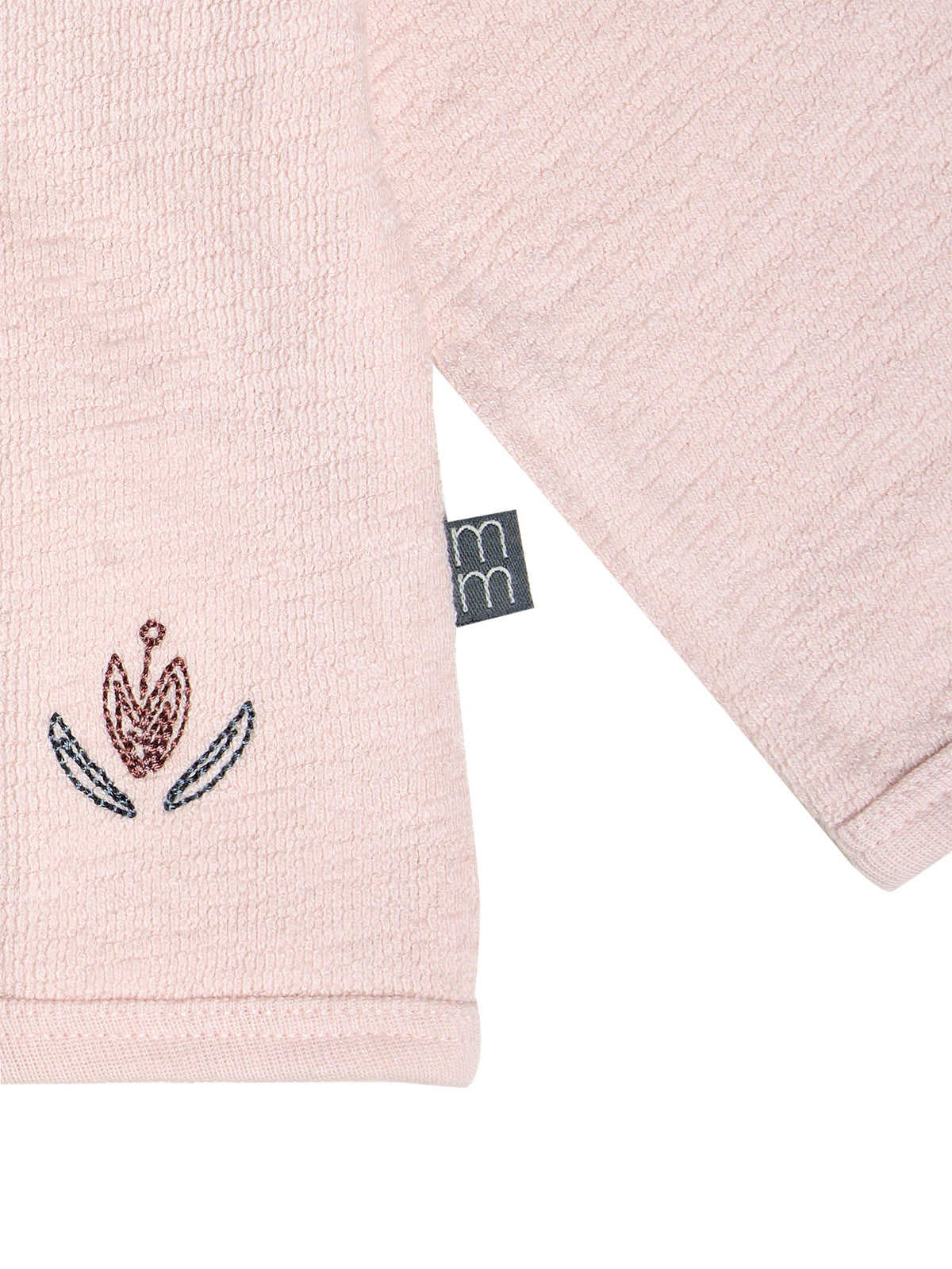 Baby Girls Pink Blossoms Long Sleeve Drop Shoulder Top-Gerber Childrenswear Wholesale