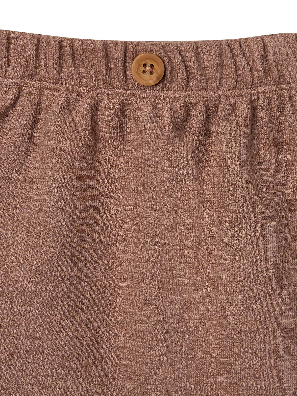 Baby Neutral Brown Mushroom Harem Pants-Gerber Childrenswear Wholesale