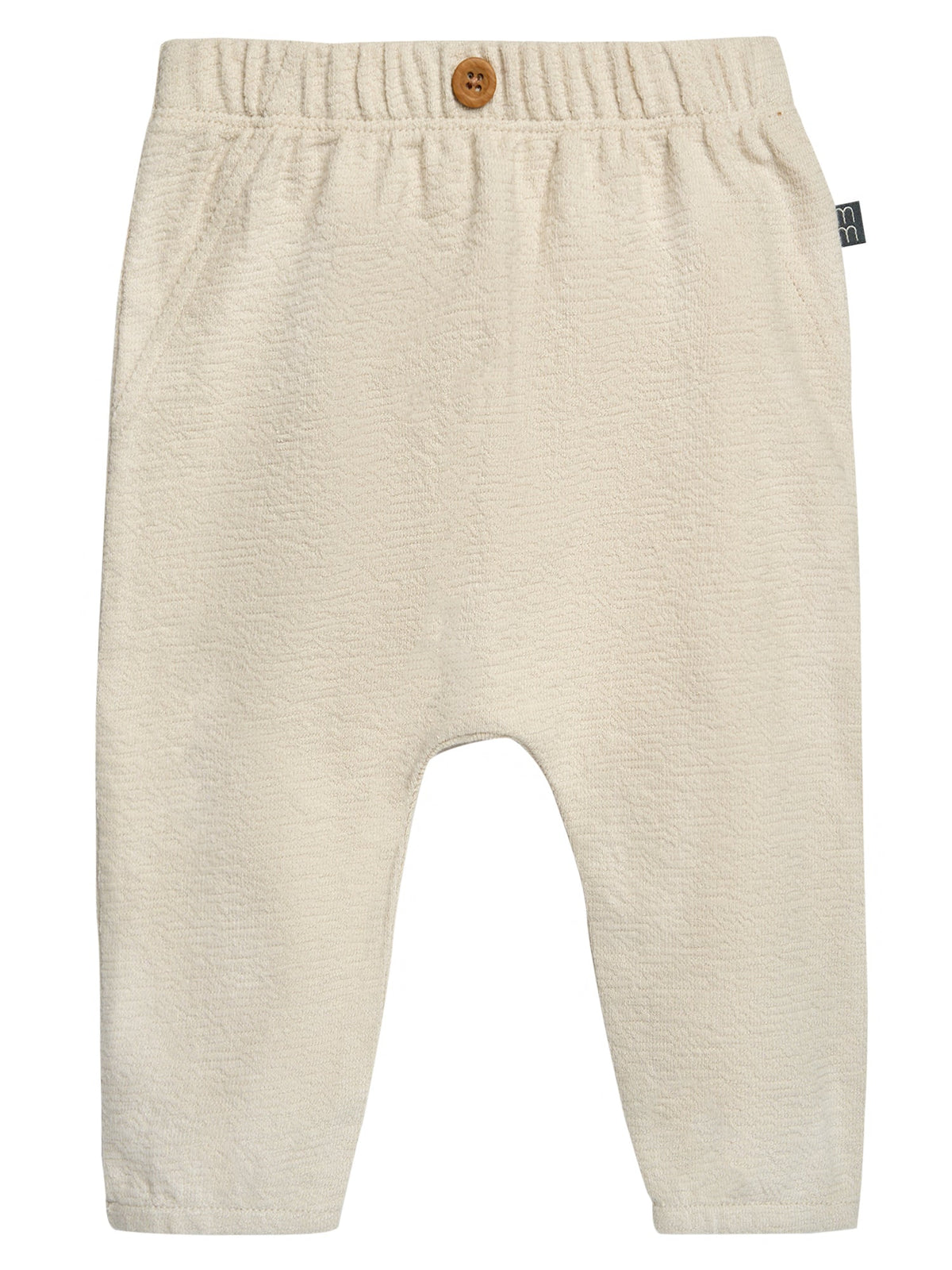 Baby Neutral Tan Harem Pants-Gerber Childrenswear Wholesale