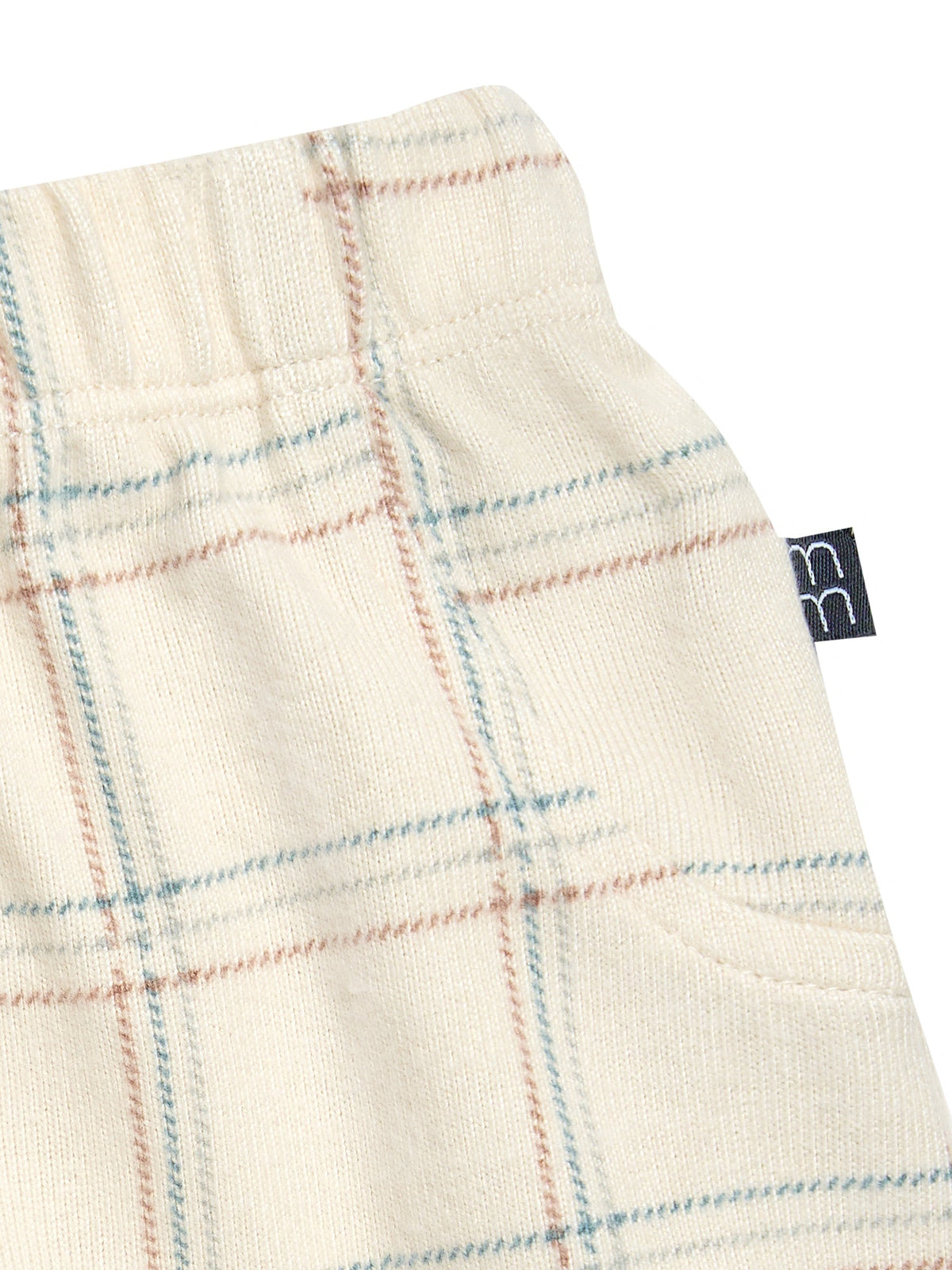 Baby Boys Gray Plaid Mock Pocket Pant-Gerber Childrenswear Wholesale