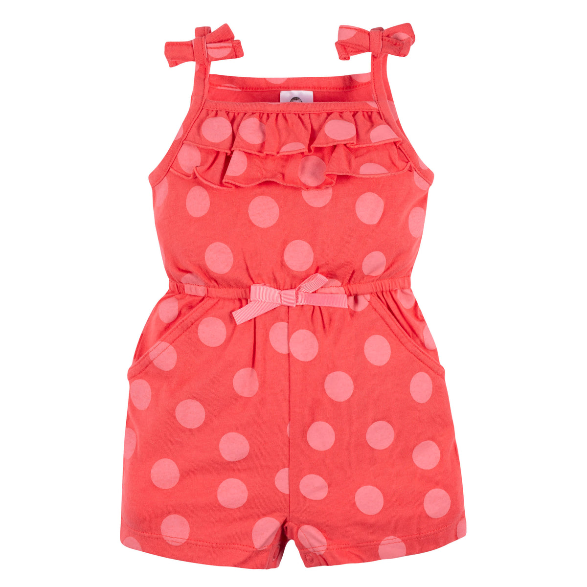 2-Pack Baby & Toddler Girls Rainbow Dreams Tank Rompers, view 2