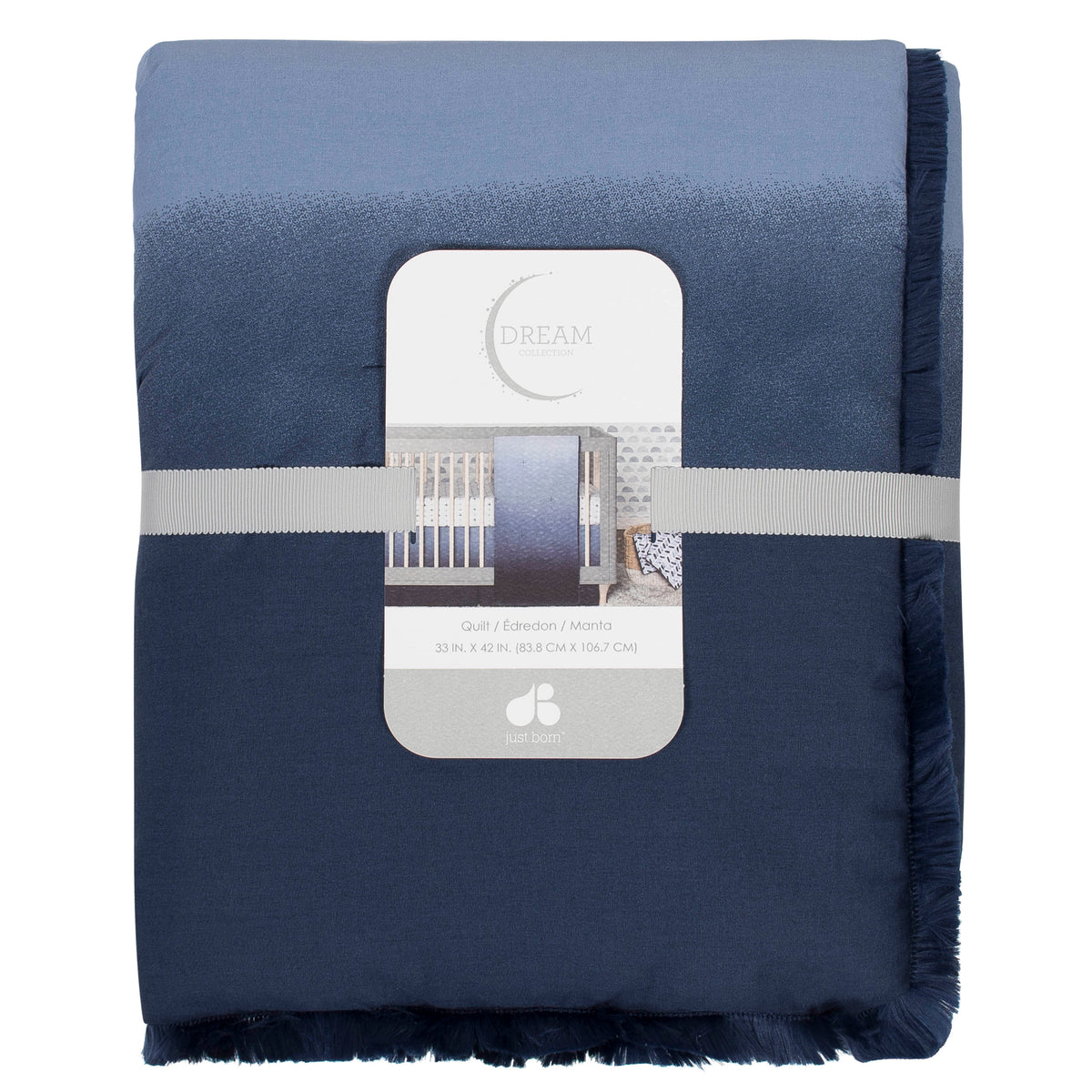 Boys Blue Ombre Quilt