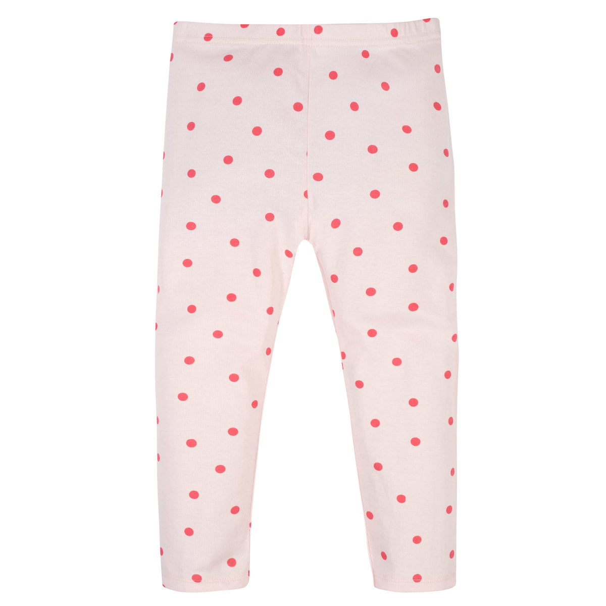 4-Piece Girls Cherries Skirted Panty, Shirts and Slim Pant Set, view 2