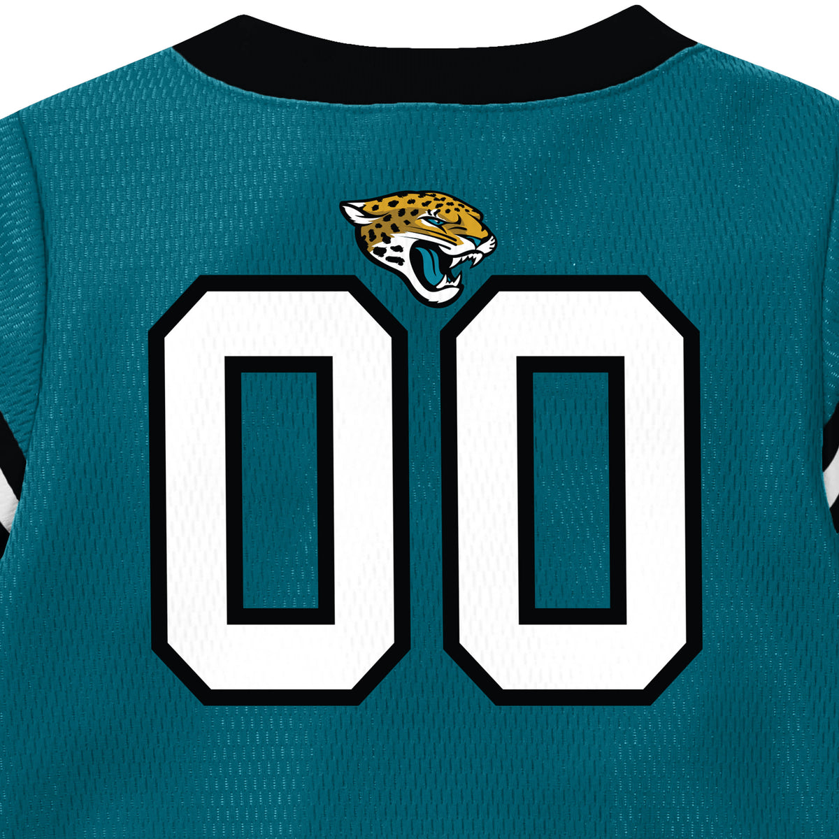 Baby Boys Jaguars Short Sleeve Jersey Bodysuit, view 4
