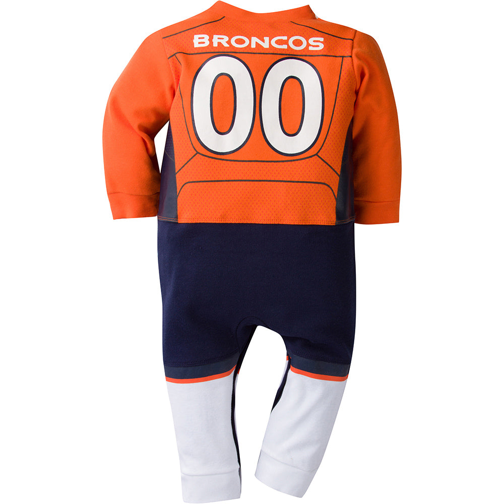 NFL Baby Boys Broncos Footless Footysuit, view 2