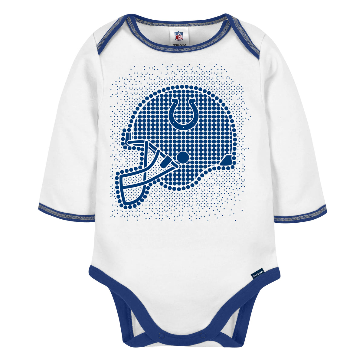 3-Piece Baby Boys Colts Bodysuit, Footed Pant, & Cap Set, view 4