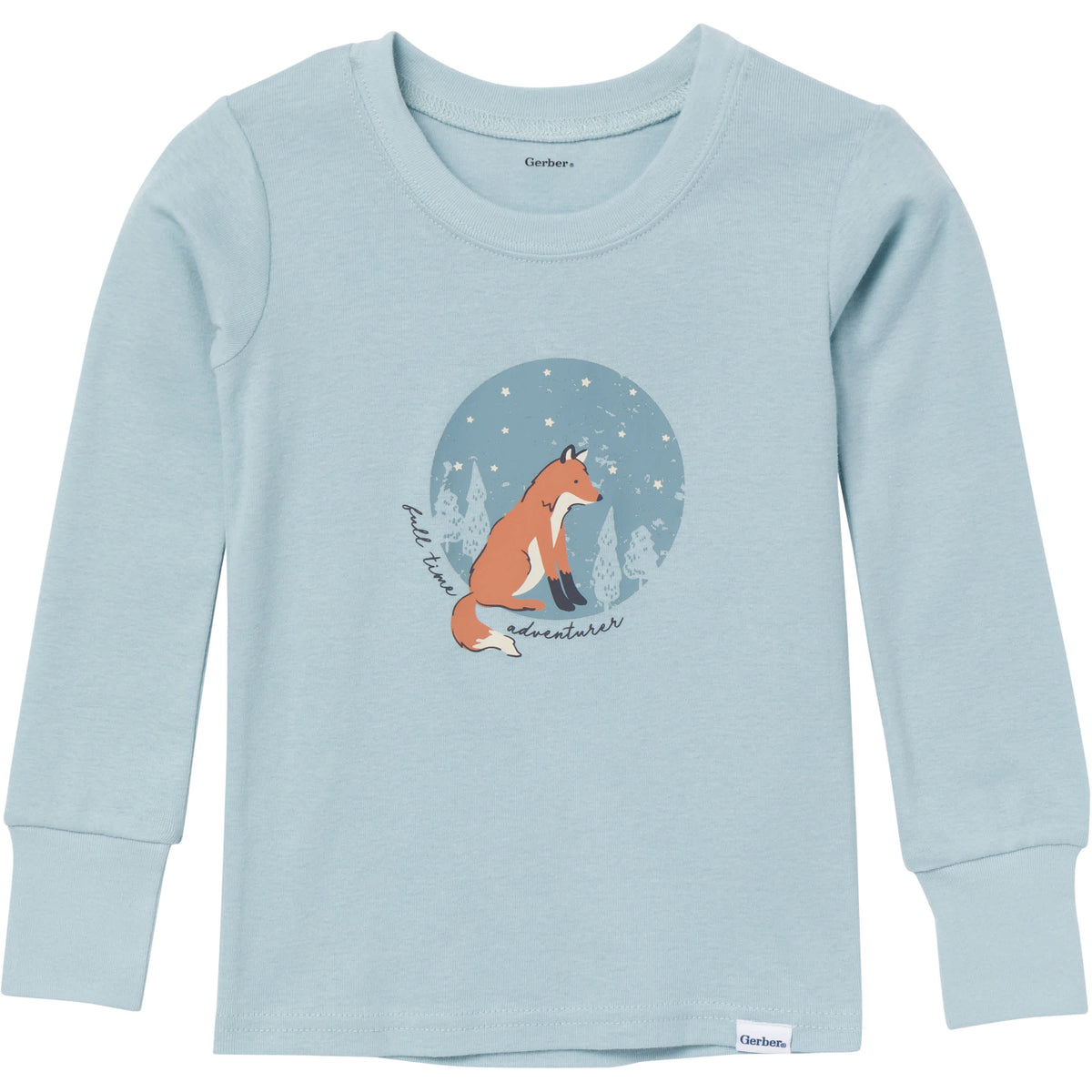 2-Piece Infant & Toddler Boys Fox Pajama Set, view 2