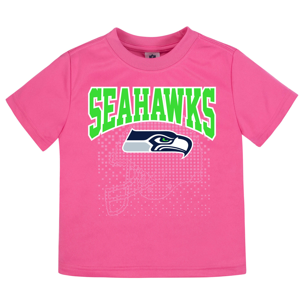 Seattle Seahawks Toddler Girls Short Sleeve Tee Shirt