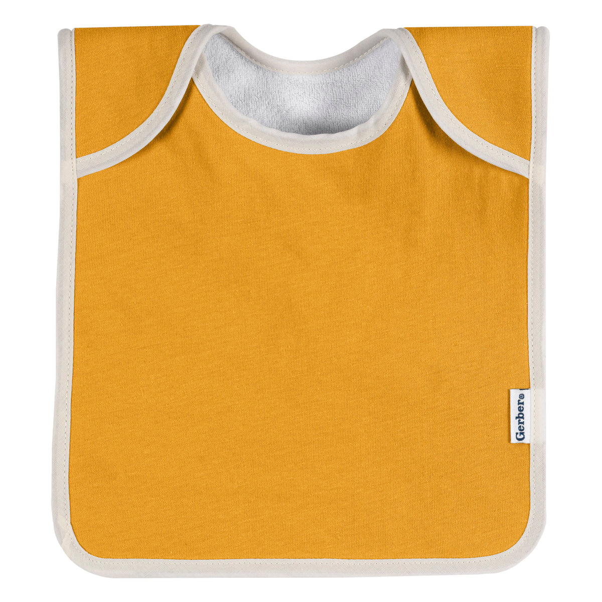 8-Pack Baby Boys Multi Blue Grey Lap Shoulder Bibs, view 4