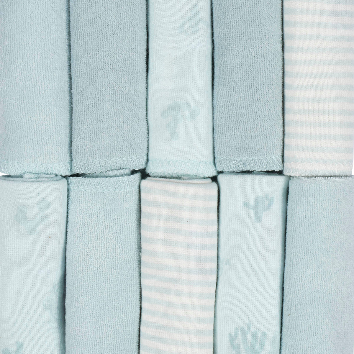 10-Pack Baby Boys Desert Cactus Washcloths, view 4
