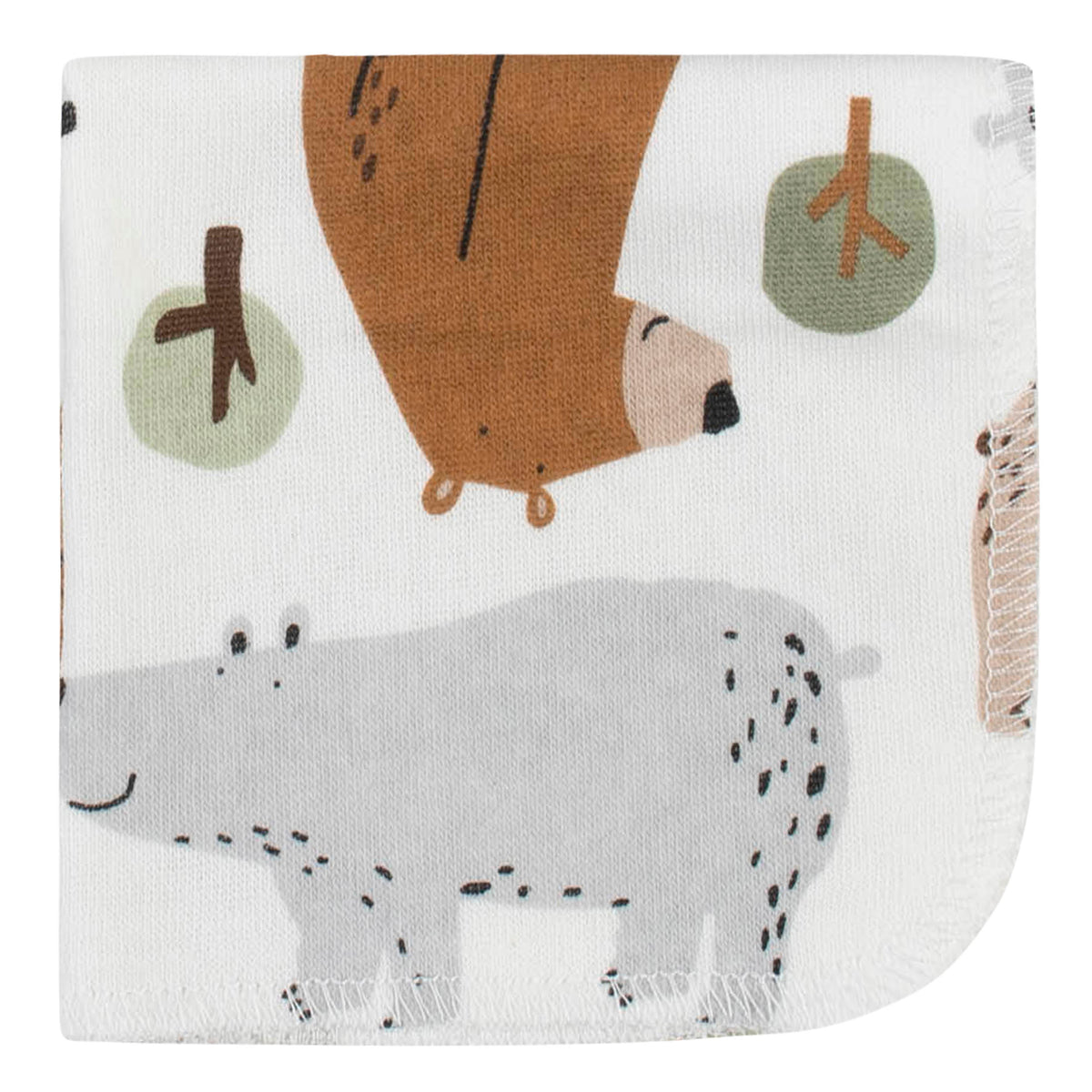 10-Pack Baby Bear Washcloths, view 2