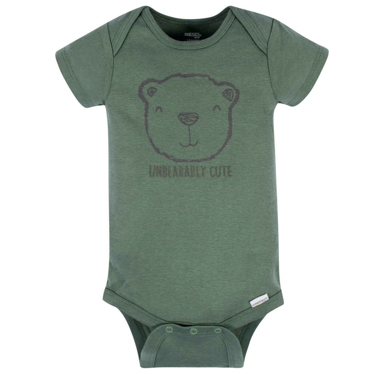 8-Pack Baby Boys Unbearably Cute Short Sleeve Onesies Bodysuits, view 4